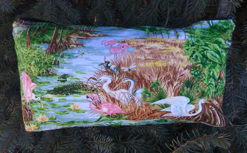 Everglades animals bag for mahjong tiles, cosmetics, knitting supplies, art supples