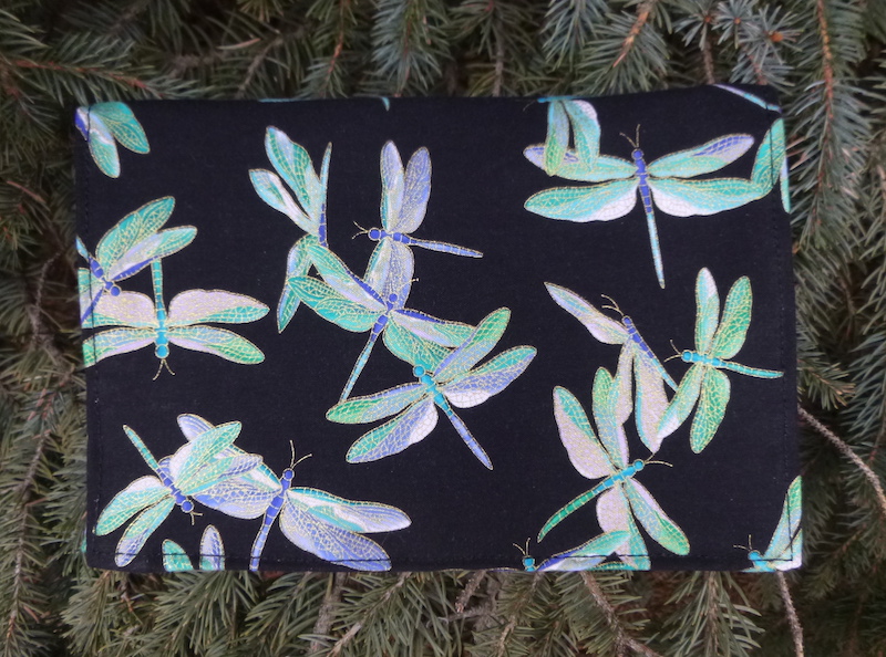 dragonflies wallet on a string