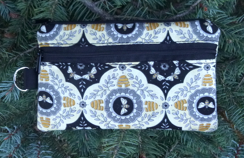 Bee Damask mini wallet smart phone iPhone