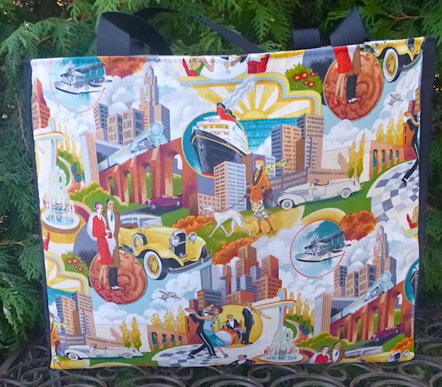 1920's tote bag