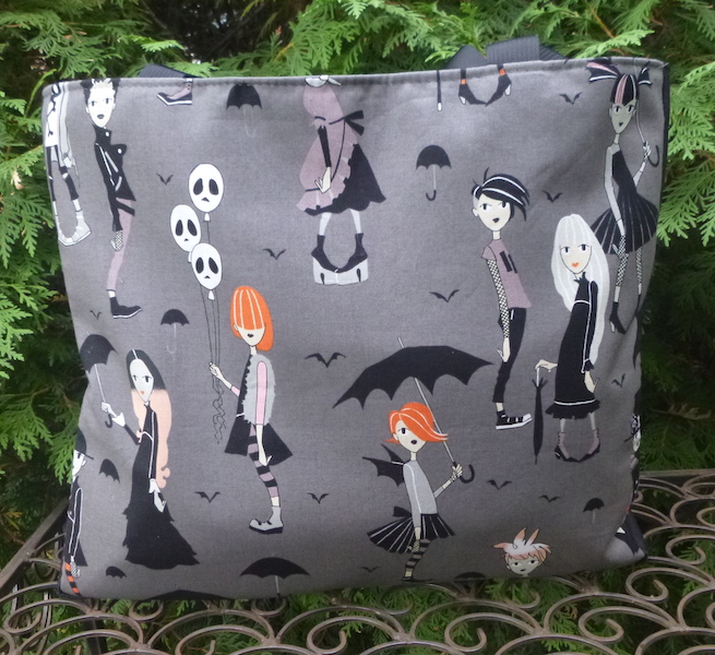 Going Goth by Alexander Henry tote bag