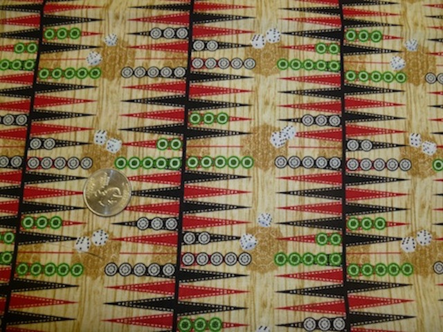 Backgammon fabric for custom bags Zoe's Bag Boutique