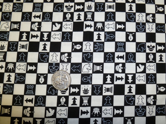 Chess fabric for custom bags Zoe's Bag Boutique