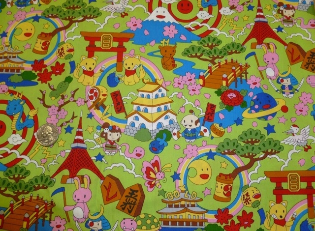 Kawaii, Anime, Manga fabrics for custom bags at Zoe's Bag Boutique