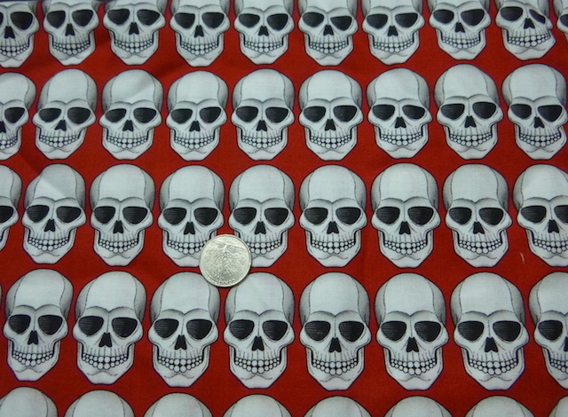 Skulls and tattoos fabrics for custom bags at Zoe's Bag Boutique