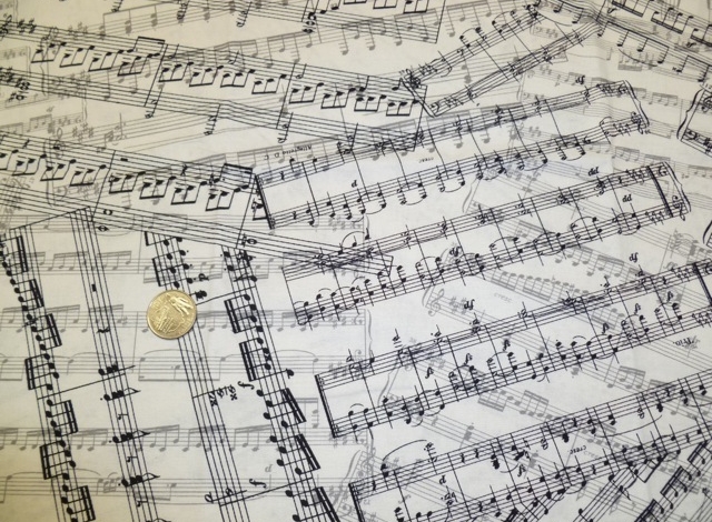 Music and Dance fabrics for custom bags at Zoe's Bag Boutique