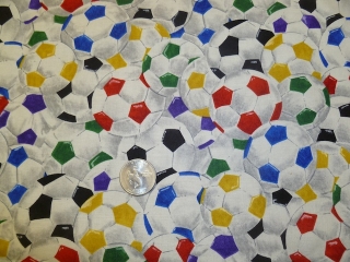 Sports fabrics for custom bags at Zoe's Bag Boutique