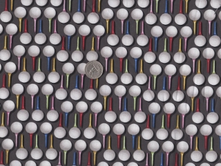 Golf fabrics for custom made bags at Zoe's Bag Boutique
