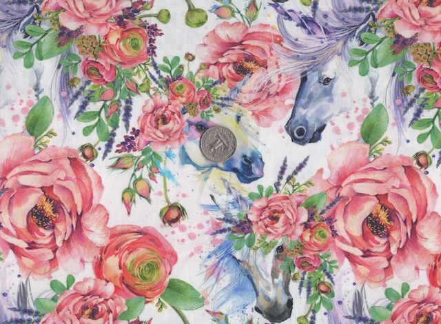 Mythical creatures fabrics for custom bags at Zoe's Bag Boutique