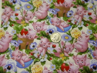 Farm animal fabrics for custom bags at Zoe's Bag Boutique