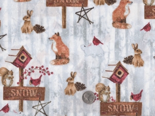 Winter fabrics for custom bags at Zoe's Bag Boutique