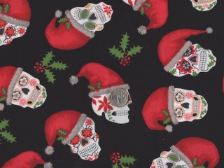 Skulls and tattoos fabrics for custom bags at Zoe's Bag Boutique