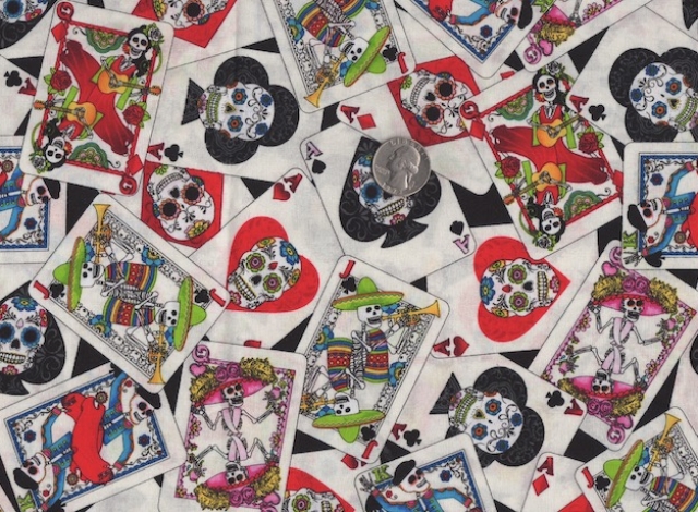 Day of the Dead fabrics for custom made bags at Zoe's Bag Boutique