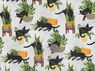 Cat fabrics for custom made bags at Zoe's Bag Boutique