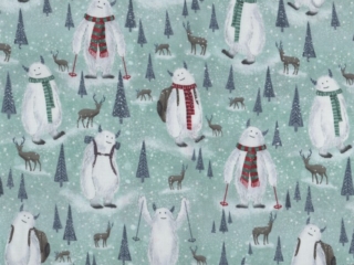 Winter fabrics for custom bags at Zoe's Bag Boutique