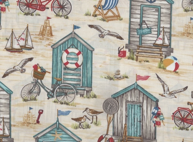 Beach, ocean, tropical, nautical fabrics for custom bags at Zoe's Bag Boutique