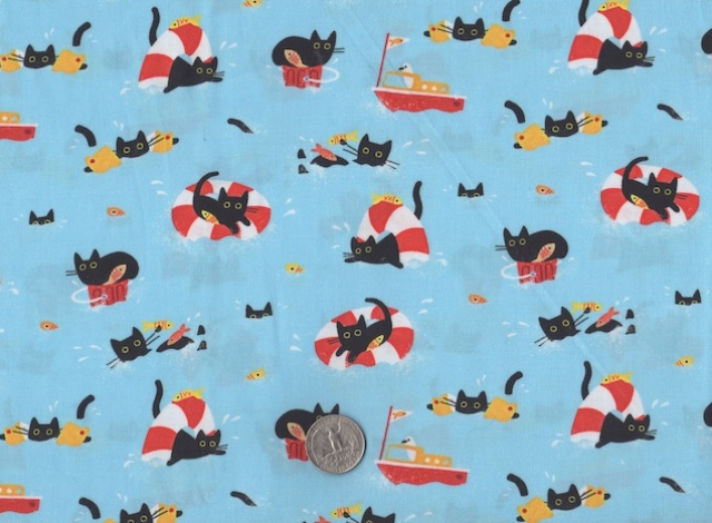 Beach, ocean, tropical, nautical fabrics for custom bags at Zoe's Bag Boutique