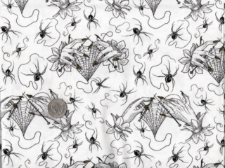 Knitting related fabrics for custom bags at Zoe's Bag Boutique