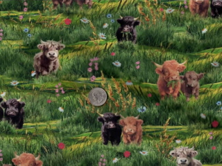 Farm animal fabrics for custom bags at Zoe's Bag Boutique