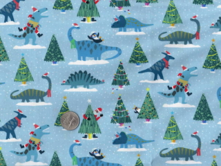 Christmas fabrics for custom bags at Zoe's Bag Boutique