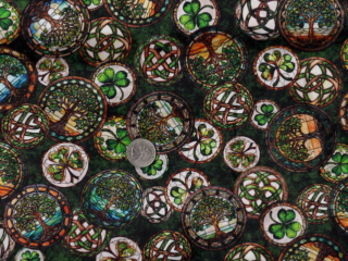 Irish, English, UK, Celtic fabrics for custom bags at Zoe's Bag Boutique