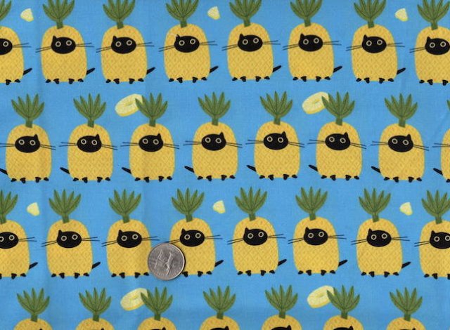 Cat fabrics for custom made bags at Zoe's Bag Boutique